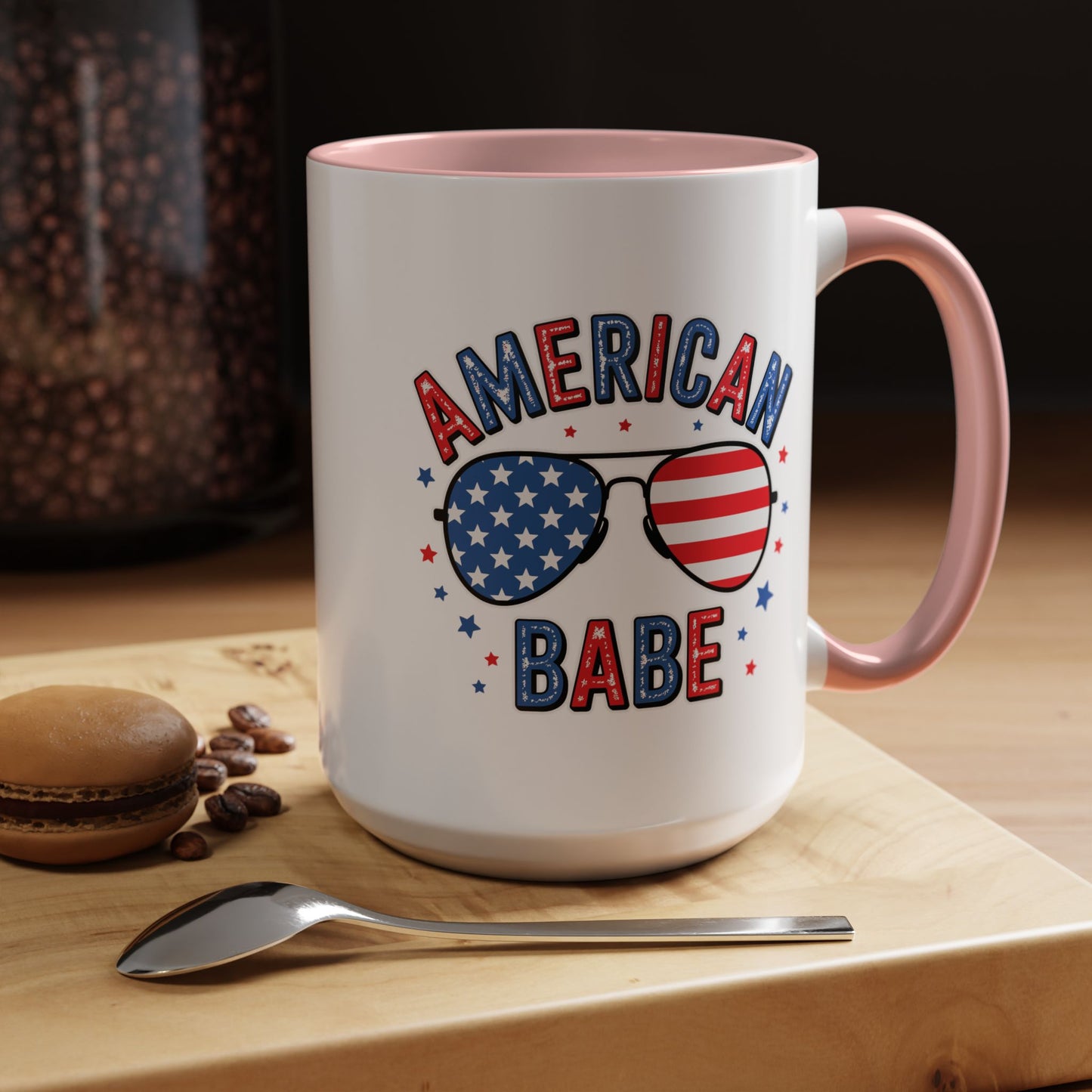 4th of July Mug - American Babe Sunglasses