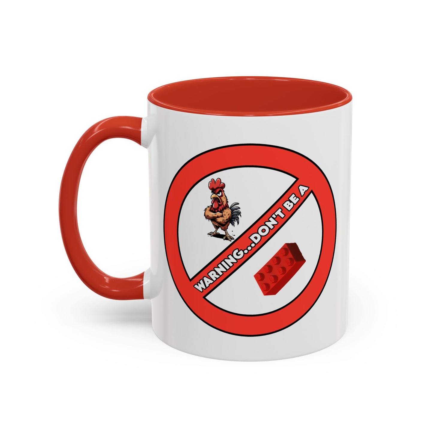 Adult Mug - Warning Don't Be A Cock Blocker