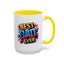 Father's Day Mug - Best Dad Ever Comic