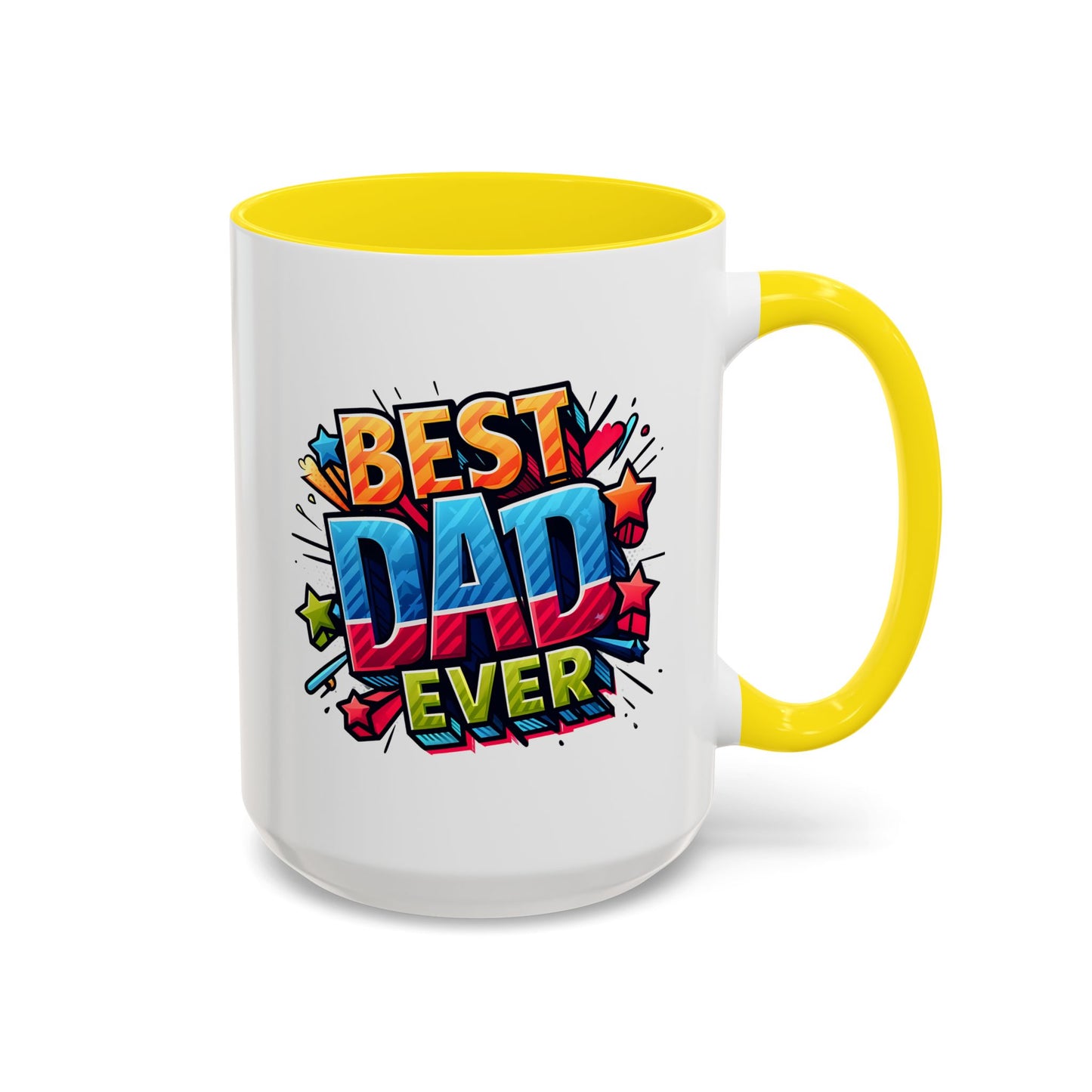 Father's Day Mug - Best Dad Ever Comic