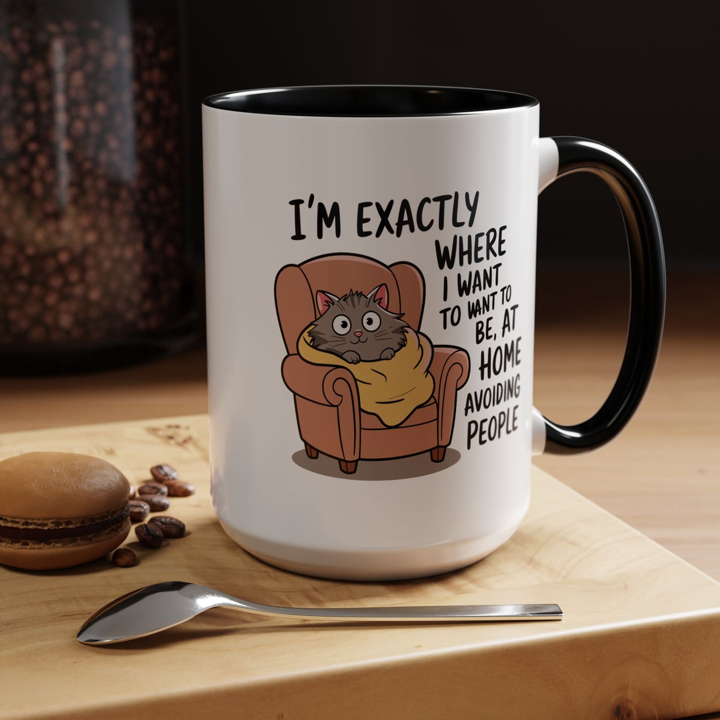 Animal Mug - I'm Exactly Where I Want To Be
