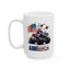 4th of July Mug - America Monster Truck