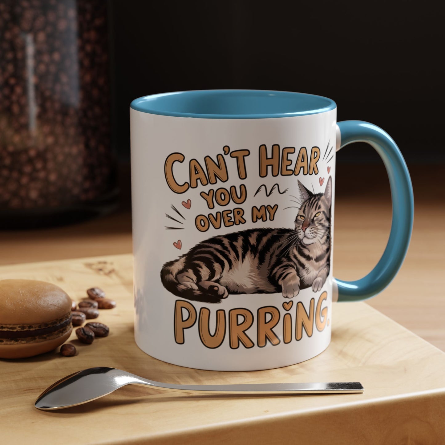 Animal Mug - Can't Hear You Over My Purring
