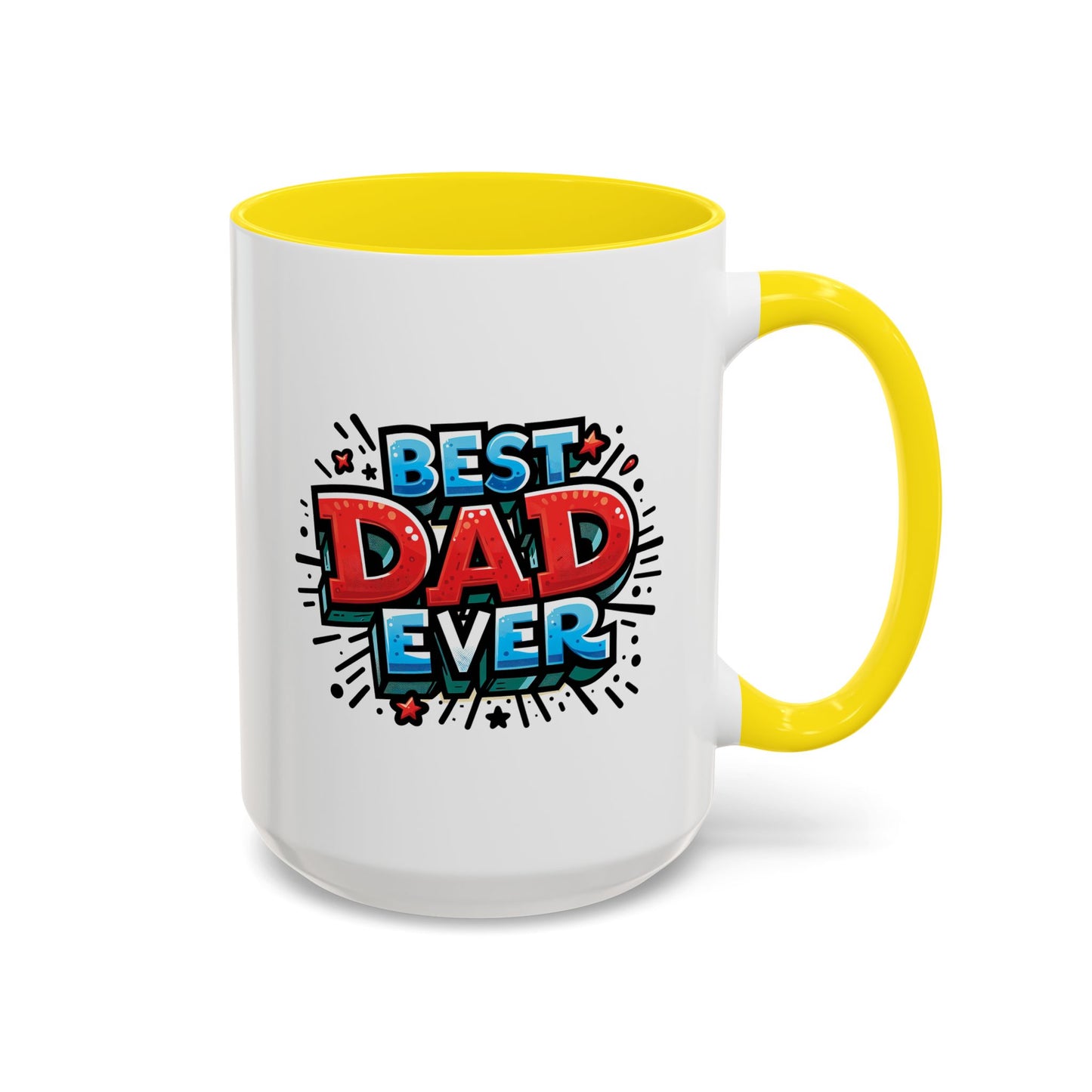 Father's Day Mug - Best Dad Ever Grafitti