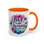 Wellness Mug - Love More Worry Less Circle