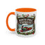 Christmas Mug - North Pole Express Steam Locomotive Decorations