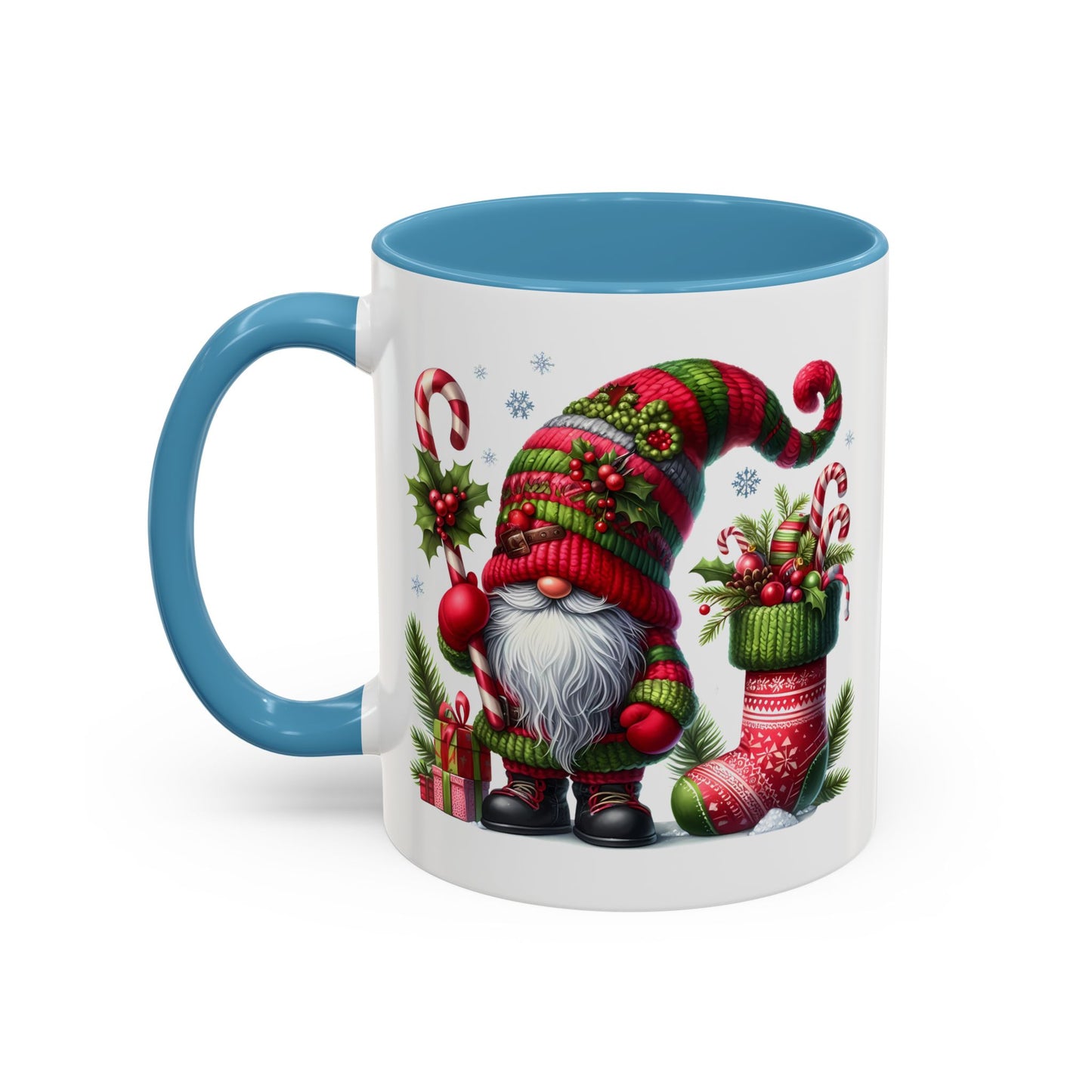Christmas Mug - Gnome and Christmas Stocking