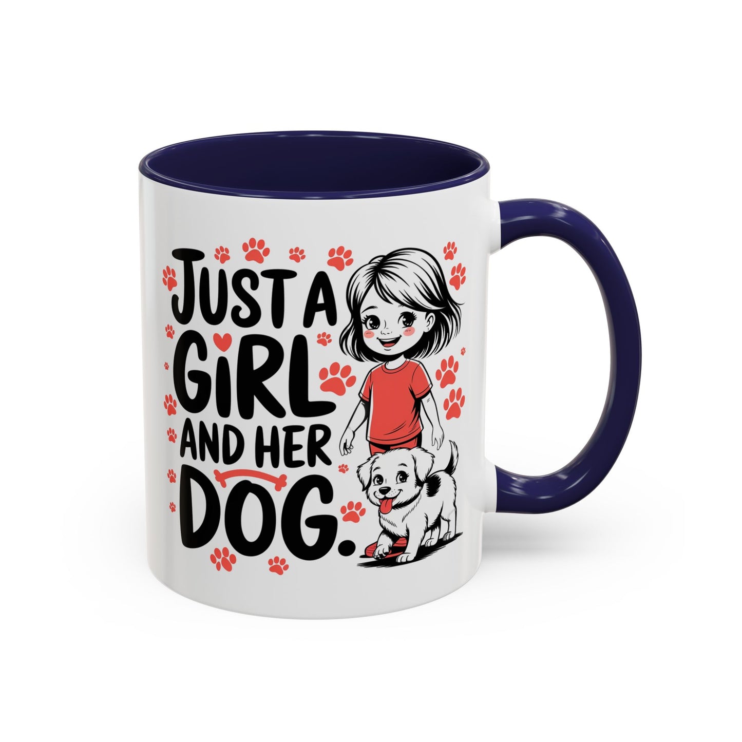 Animal Mug - Just a Girl and Her Dog