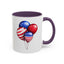 4th of July Mug - American Balloons