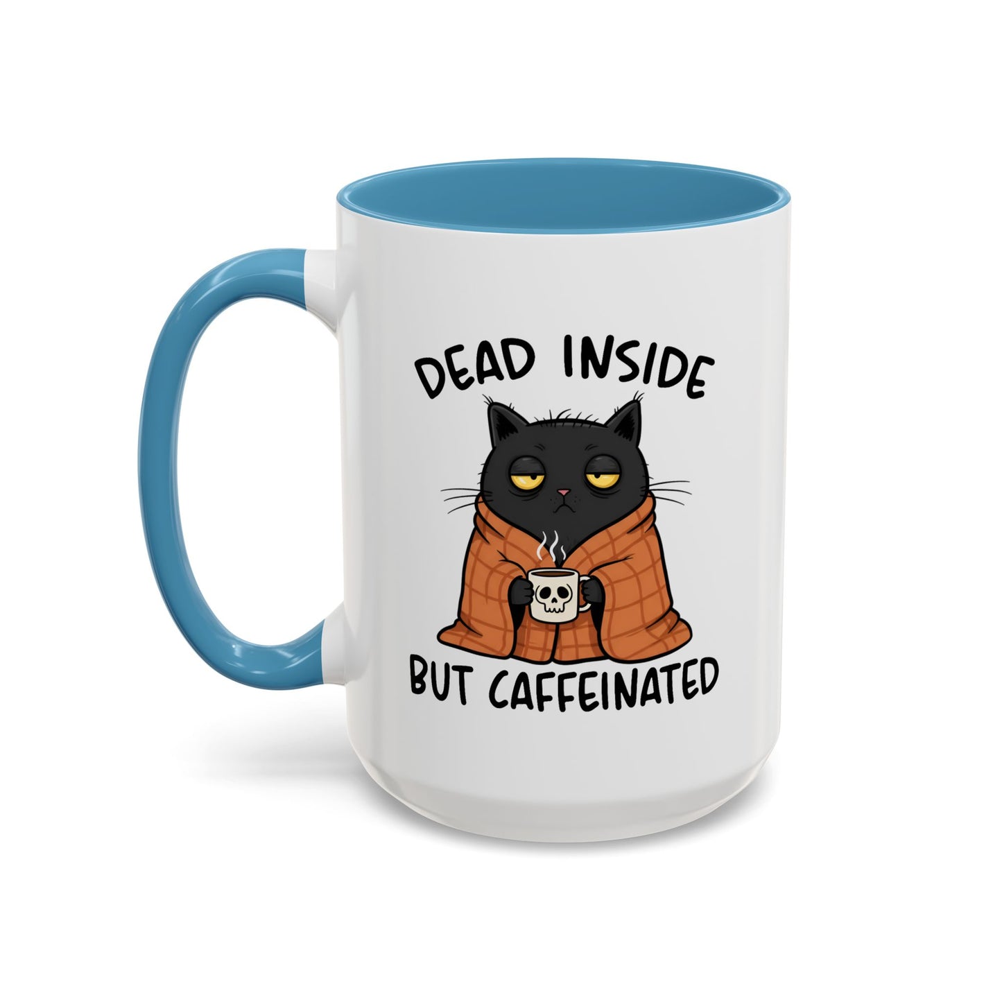 Animal Mug - Dead Inside But Caffeinated