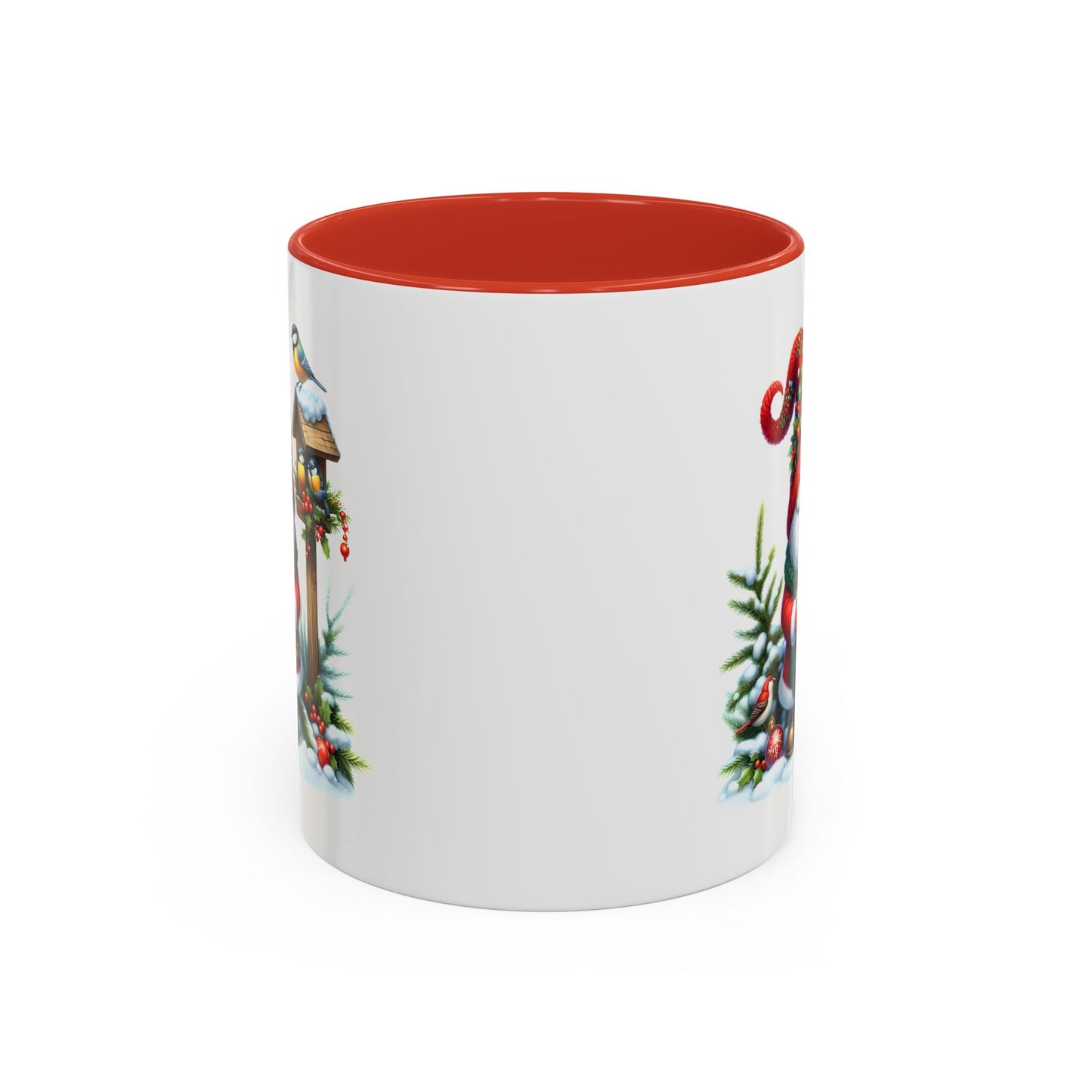 Christmas Mug - Gnome and Birds