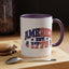 4th of July Mug - American Est 1776 Patriotic Flag
