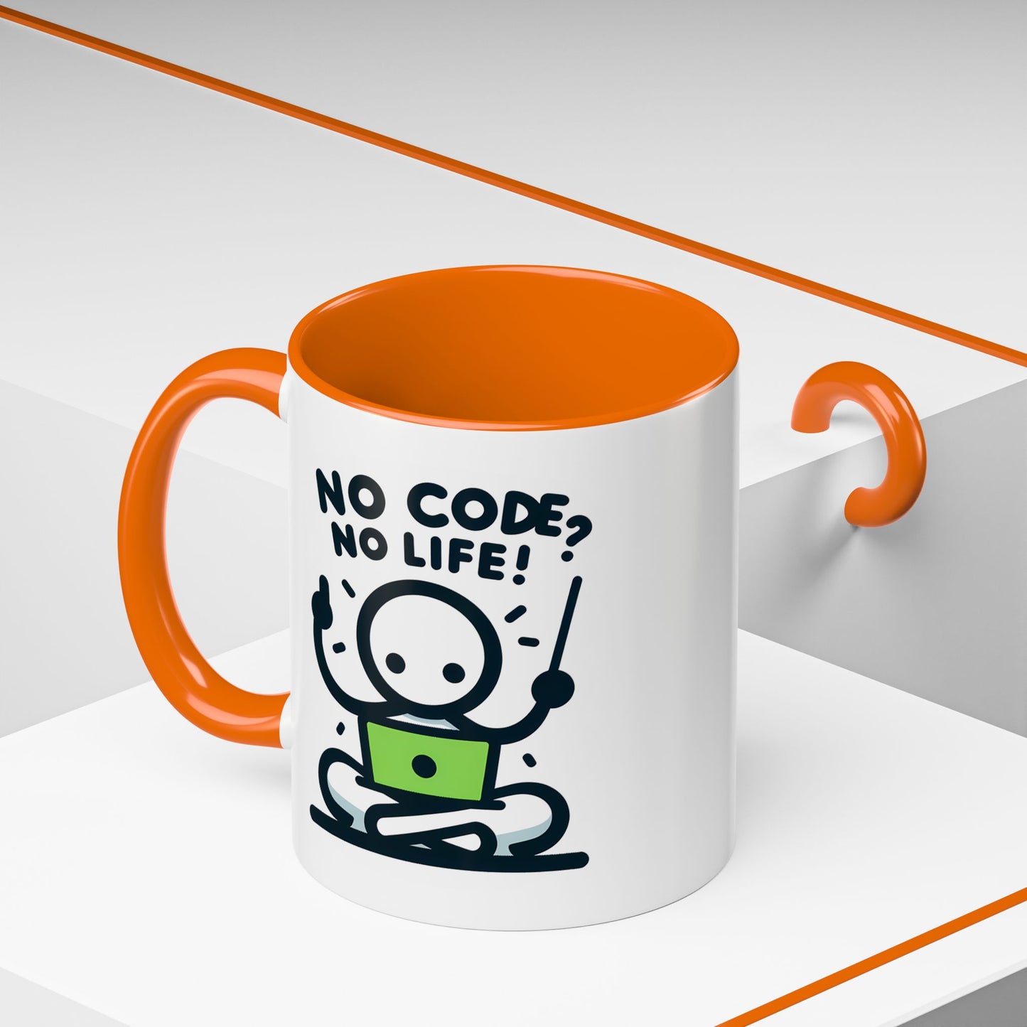 Humor Mug - No Code No Life