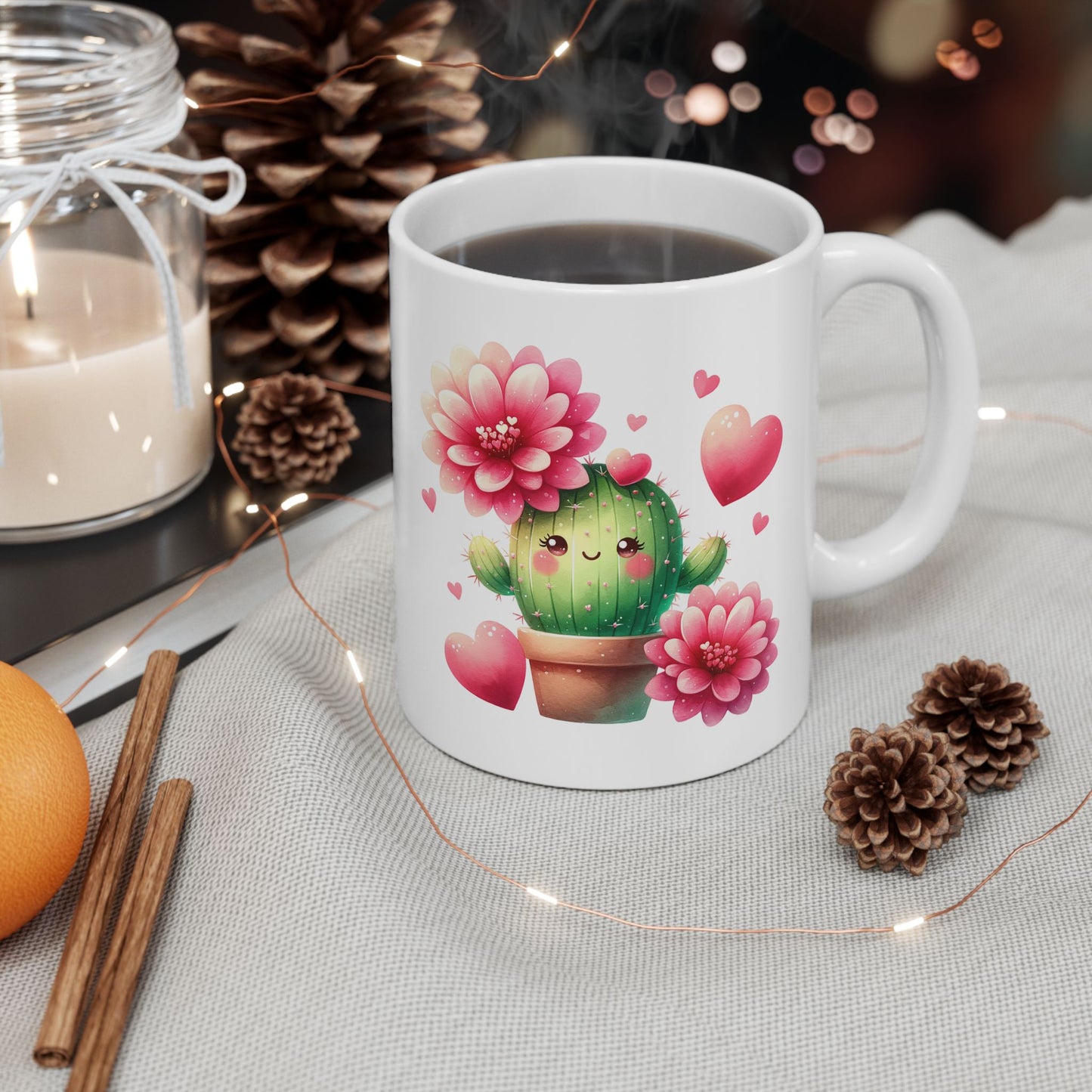 Artistic Mug - Cute Cactus 2