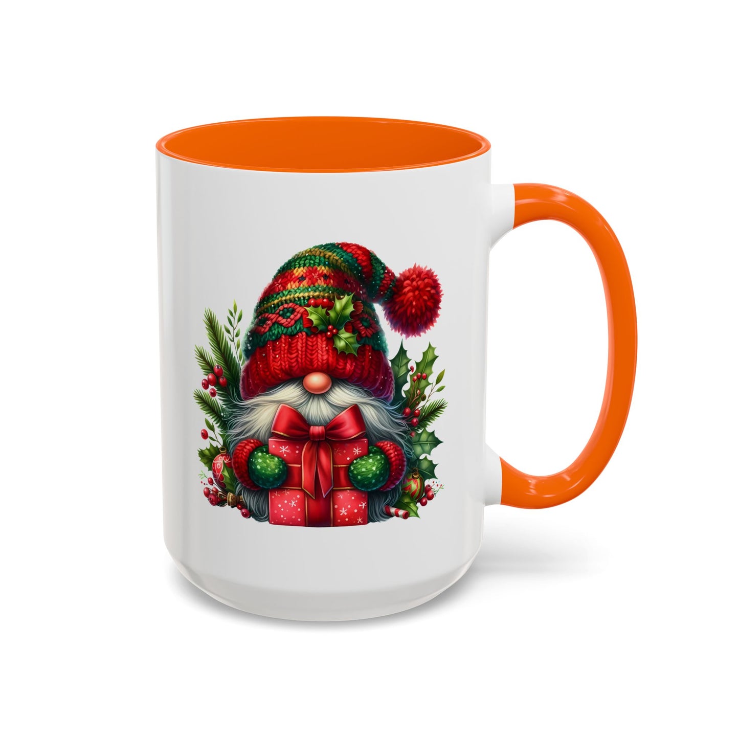 Christmas Mug - Gnome with Wrapped Present