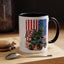 4th of July Mug - T Rex Riding Monster Truck