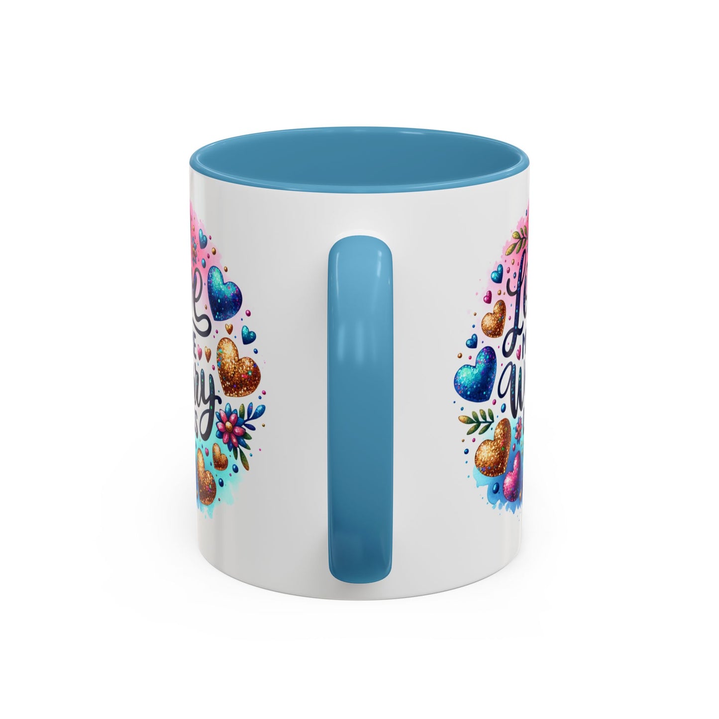 Wellness Mug - Love More Worry Less Circle