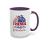 4th of July Mug - Friends Family Freedom Sunflower