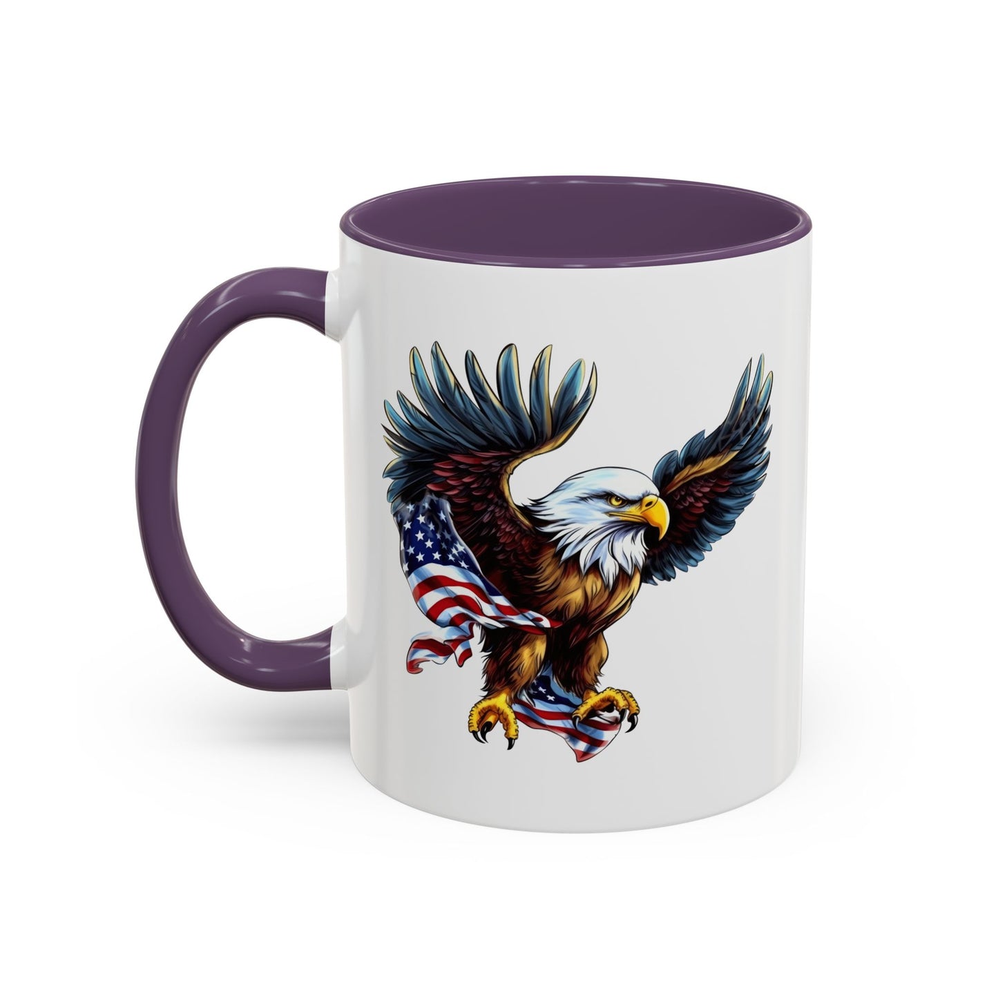 4th of July Mug - American Bald Eagle Flag 7
