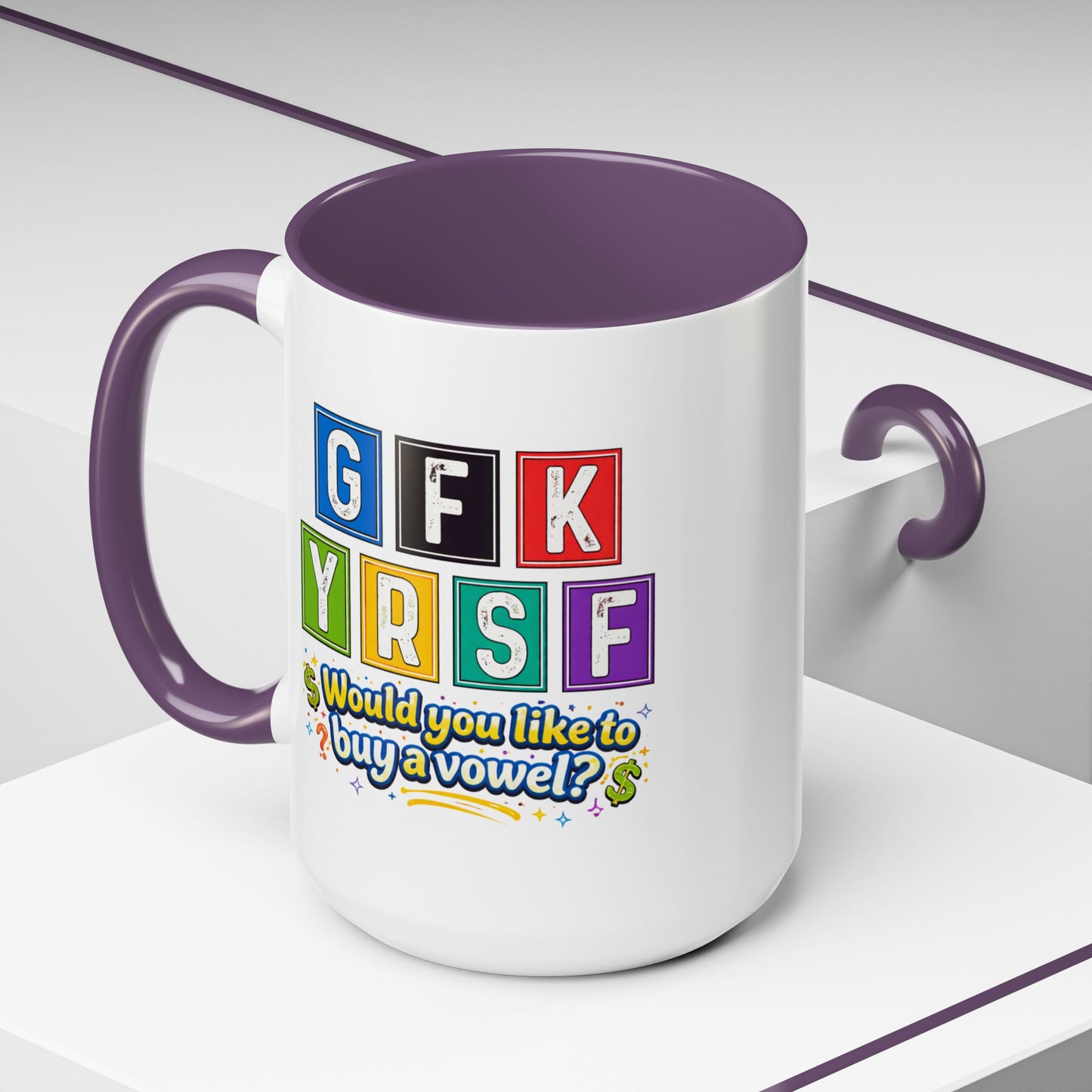 Humor Mug - Buy A Vowel
