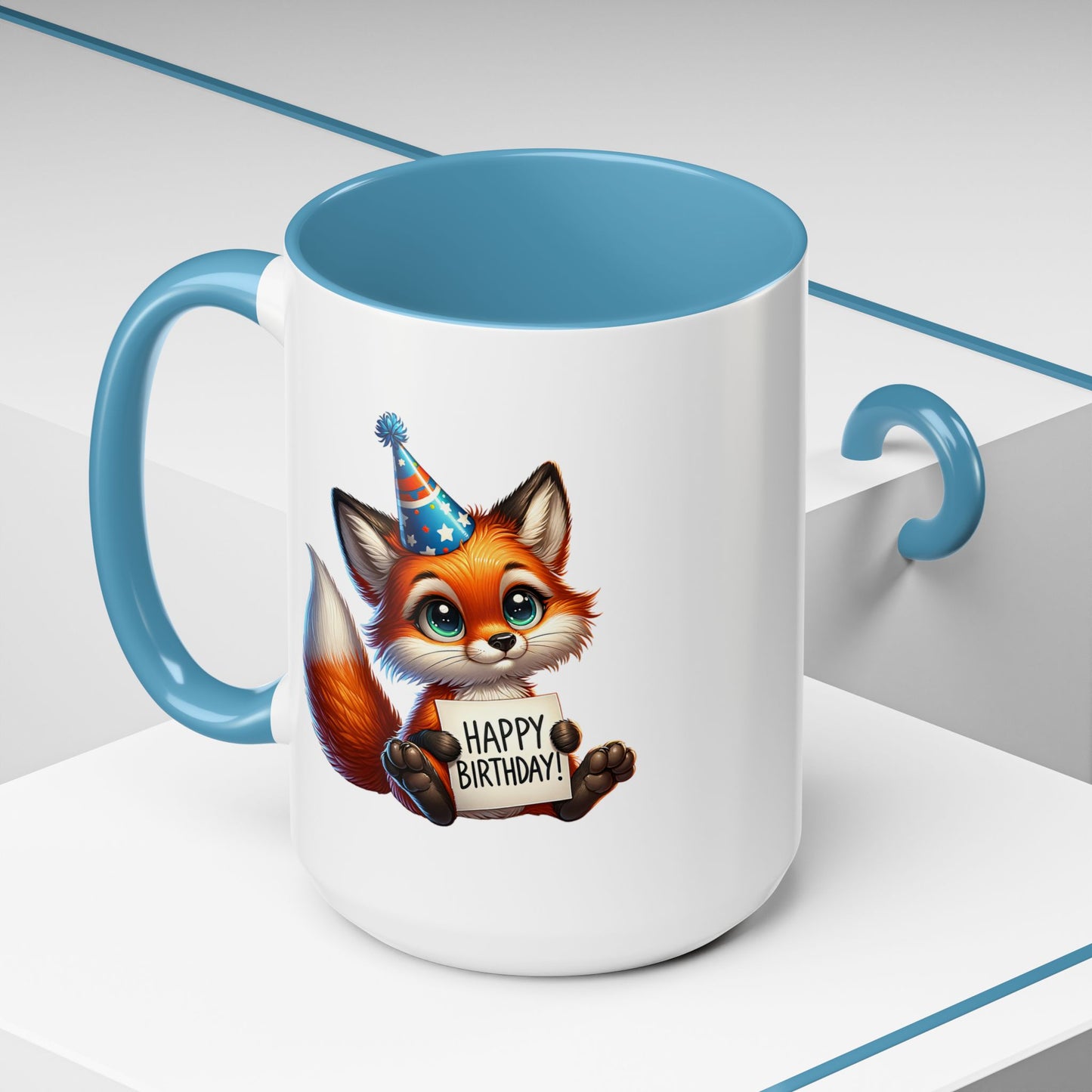 Birthday Mug - Fox Clipart