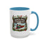 Christmas Mug - North Pole Express Steam Locomotive Decorations
