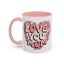 Mother's Day Mug - Love You Mom Retro Heart