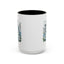 Christmas Mug - Blue Snowman Family
