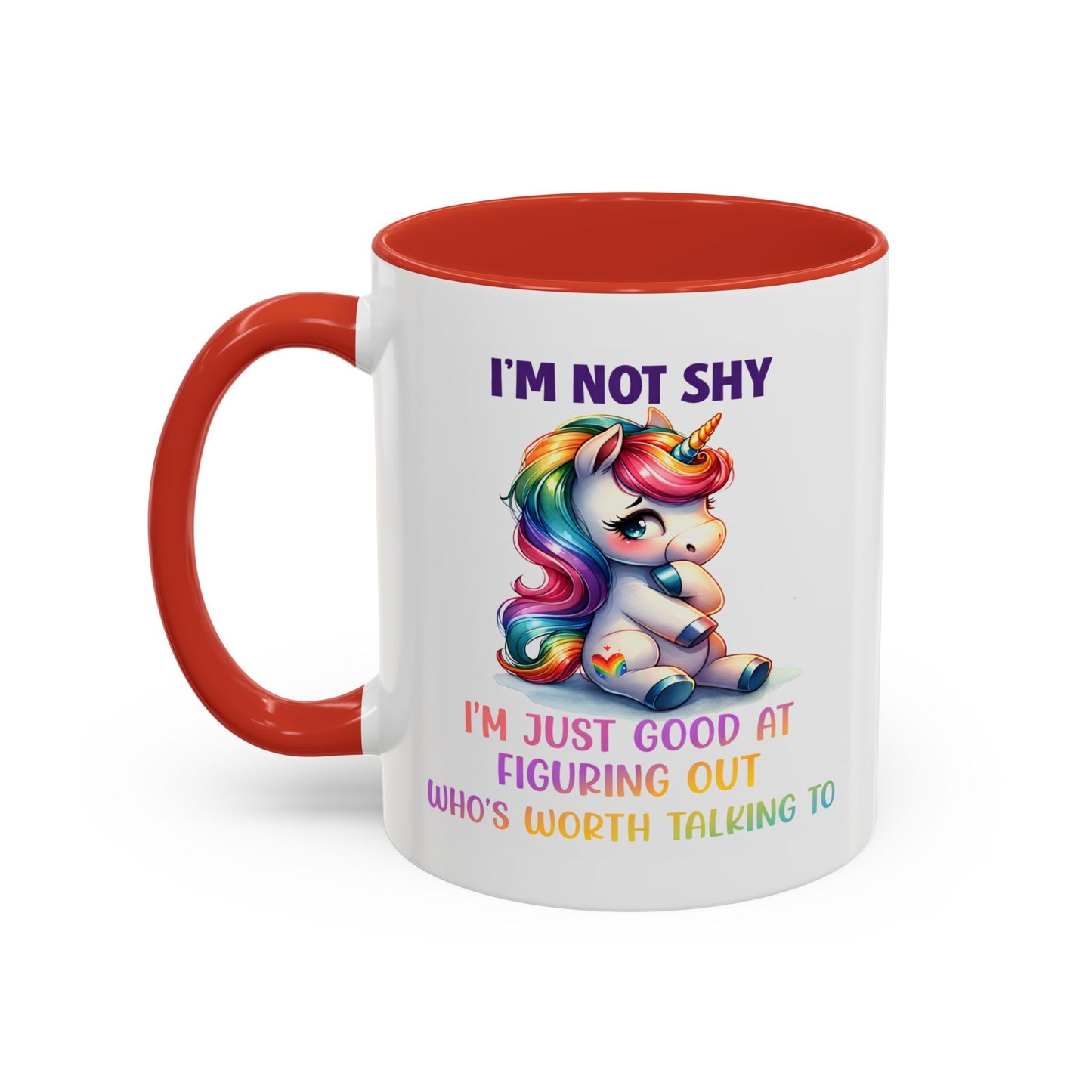Humor Mug - I'm Not Shy
