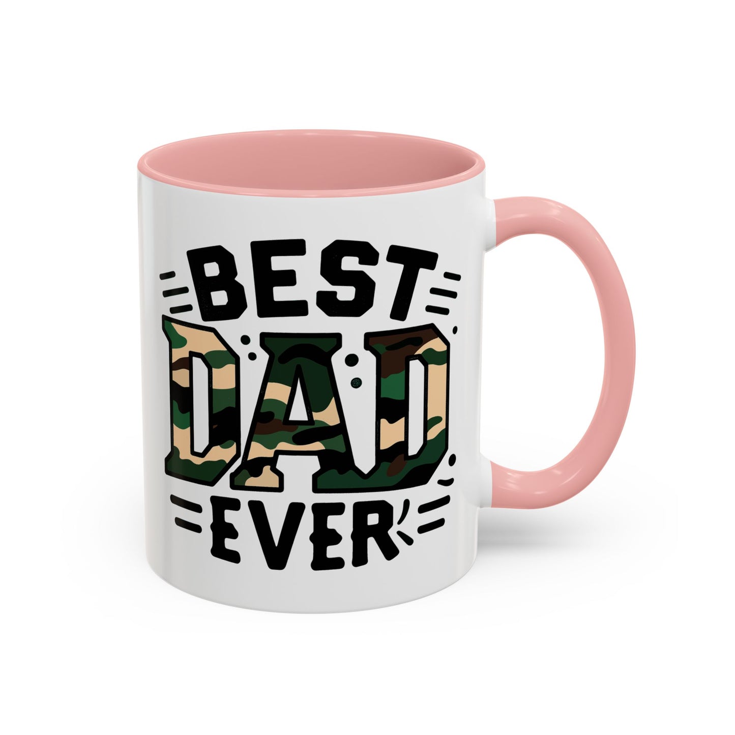 Father's Day Mug - Best Dad Ever Cammo