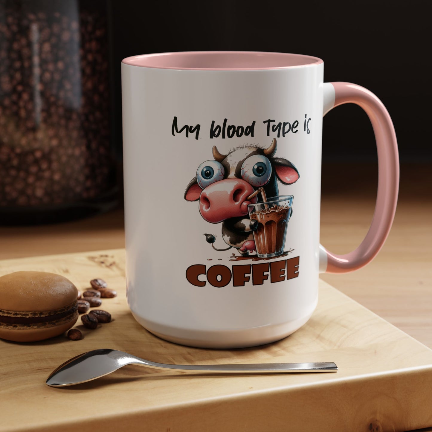 Humor Mug - My Blood Type is Coffee