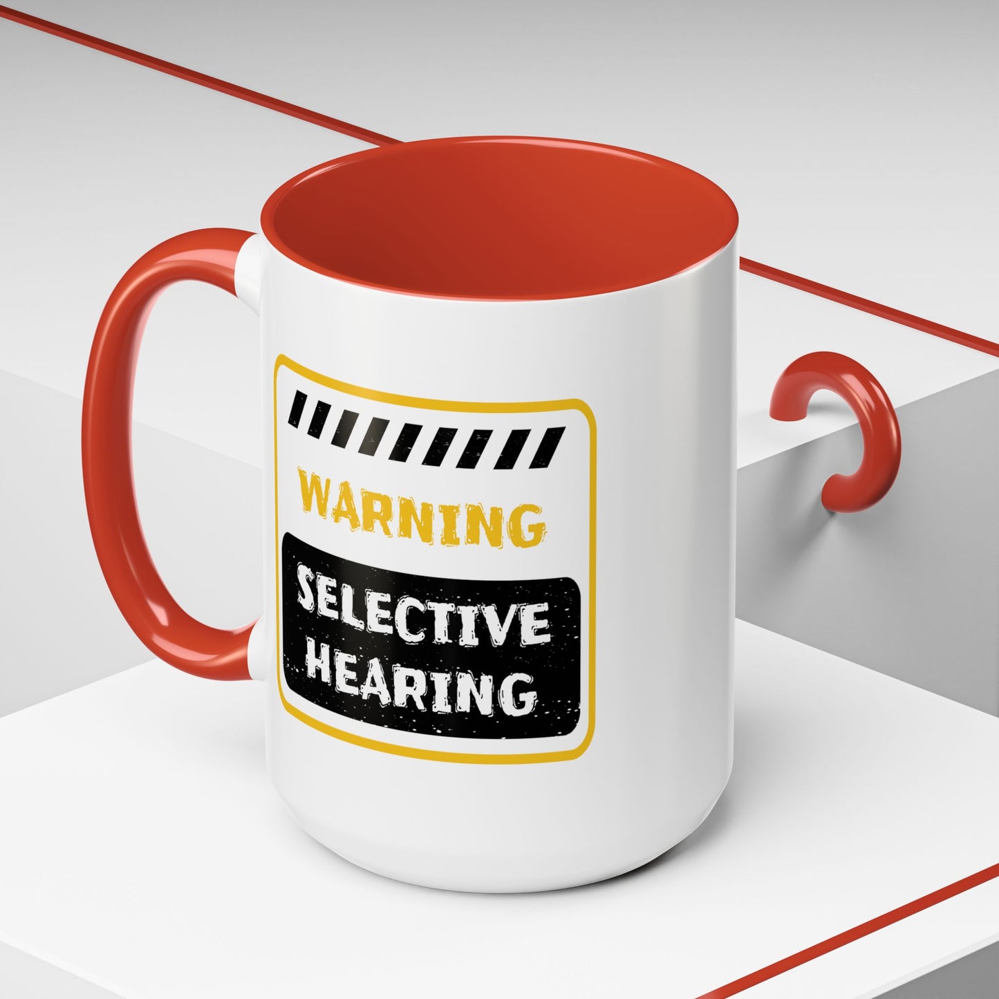 Humor Mug - Warning Selective Hearing