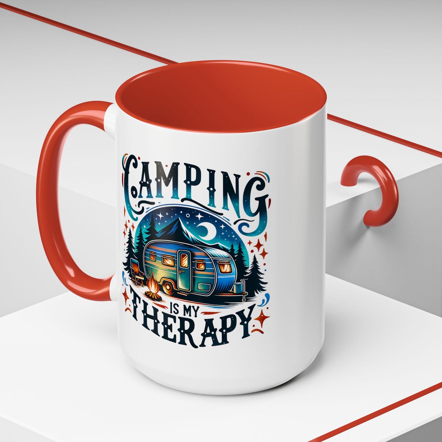 Adventure Mug - Camping Is My Therapy