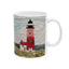 Artistic Mug - Felted Lighthouse 5