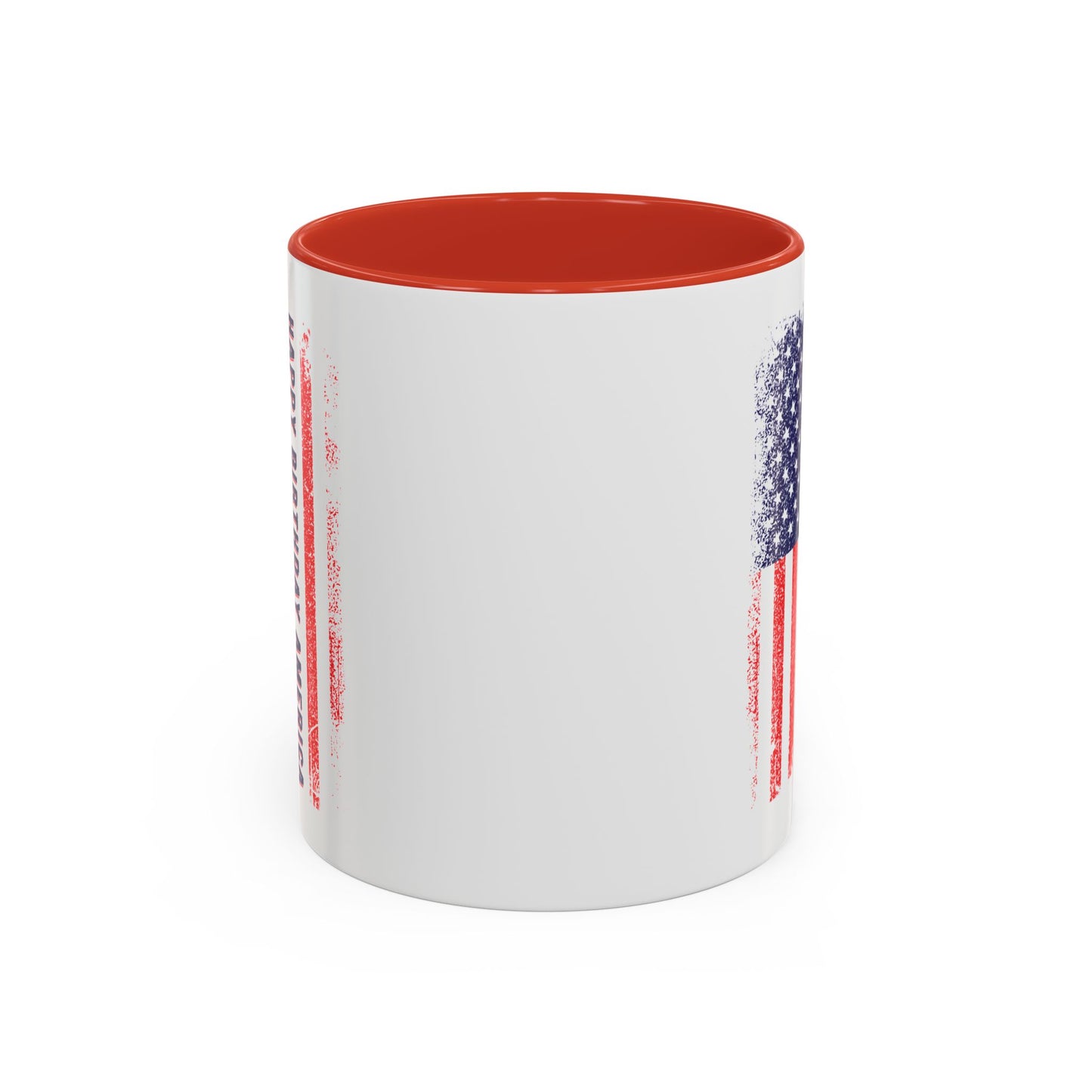 4th of July Mug - Happy Birthday America Flag