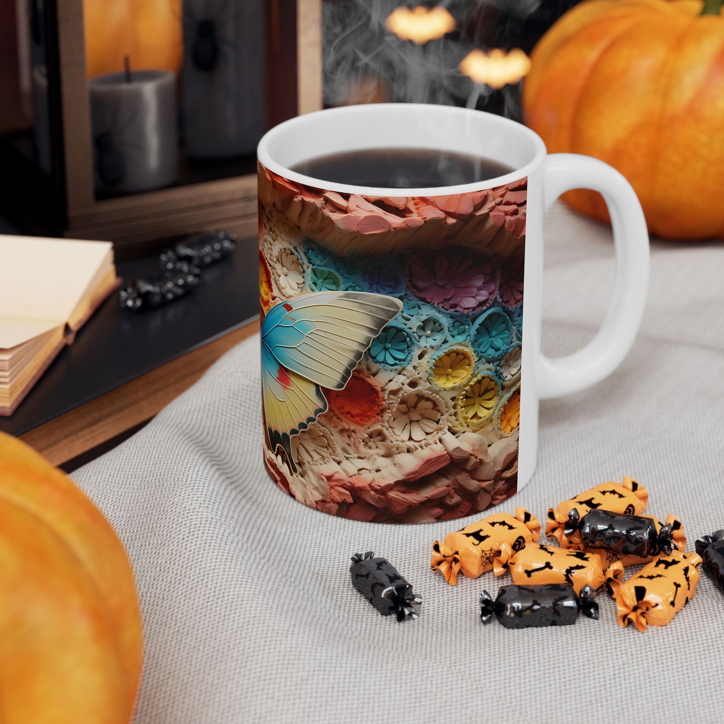 Artistic Mug - Colorful Butterfly 1