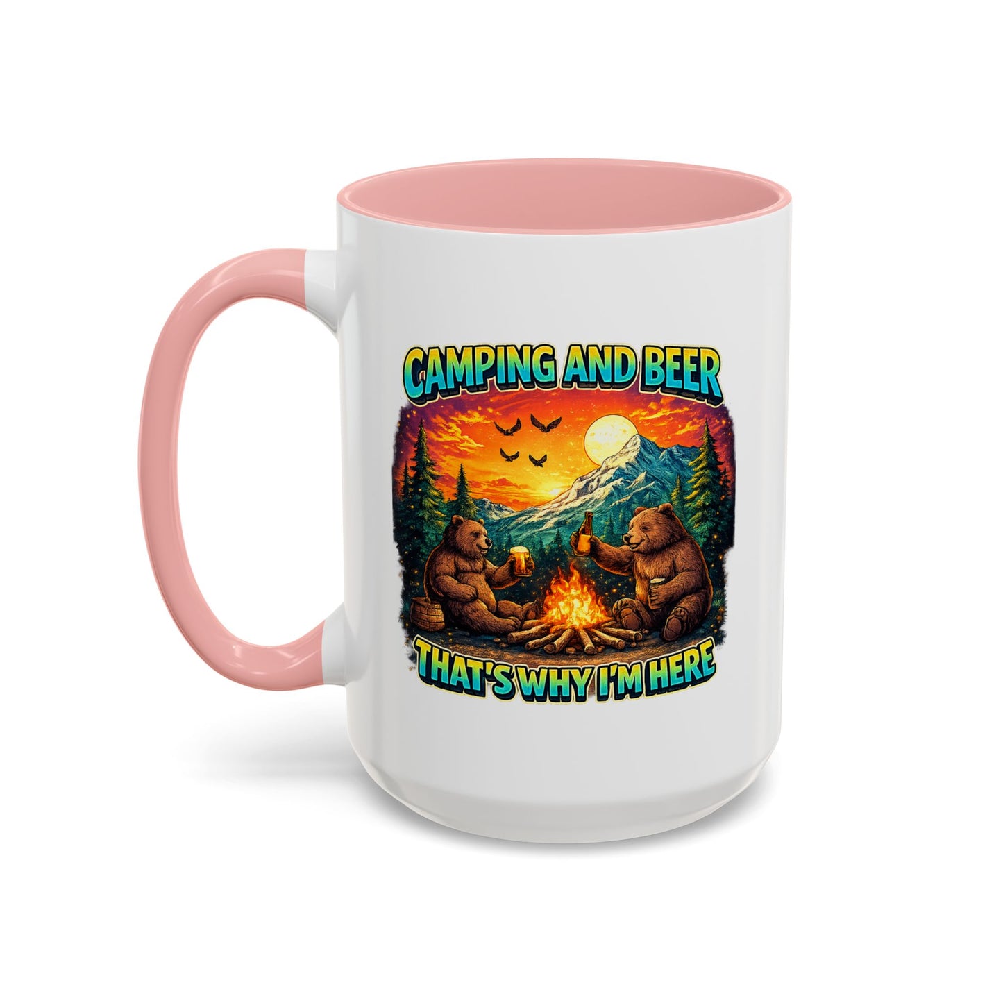 Humor Mug - Camping and Beer