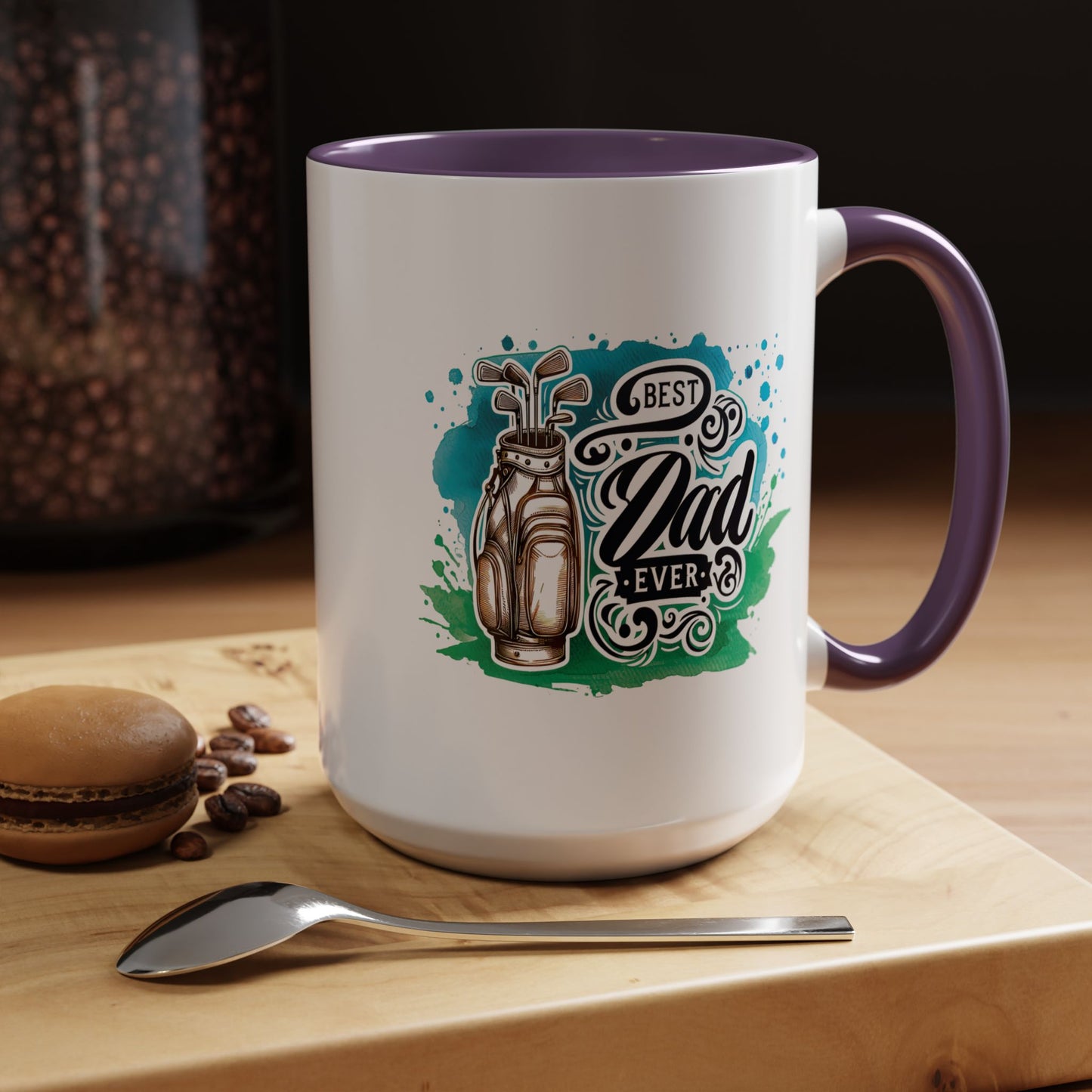 Father's Day Mug - Best Dad Ever Golf