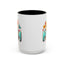 Mother's Day Mug - Mom Cat Red Heart