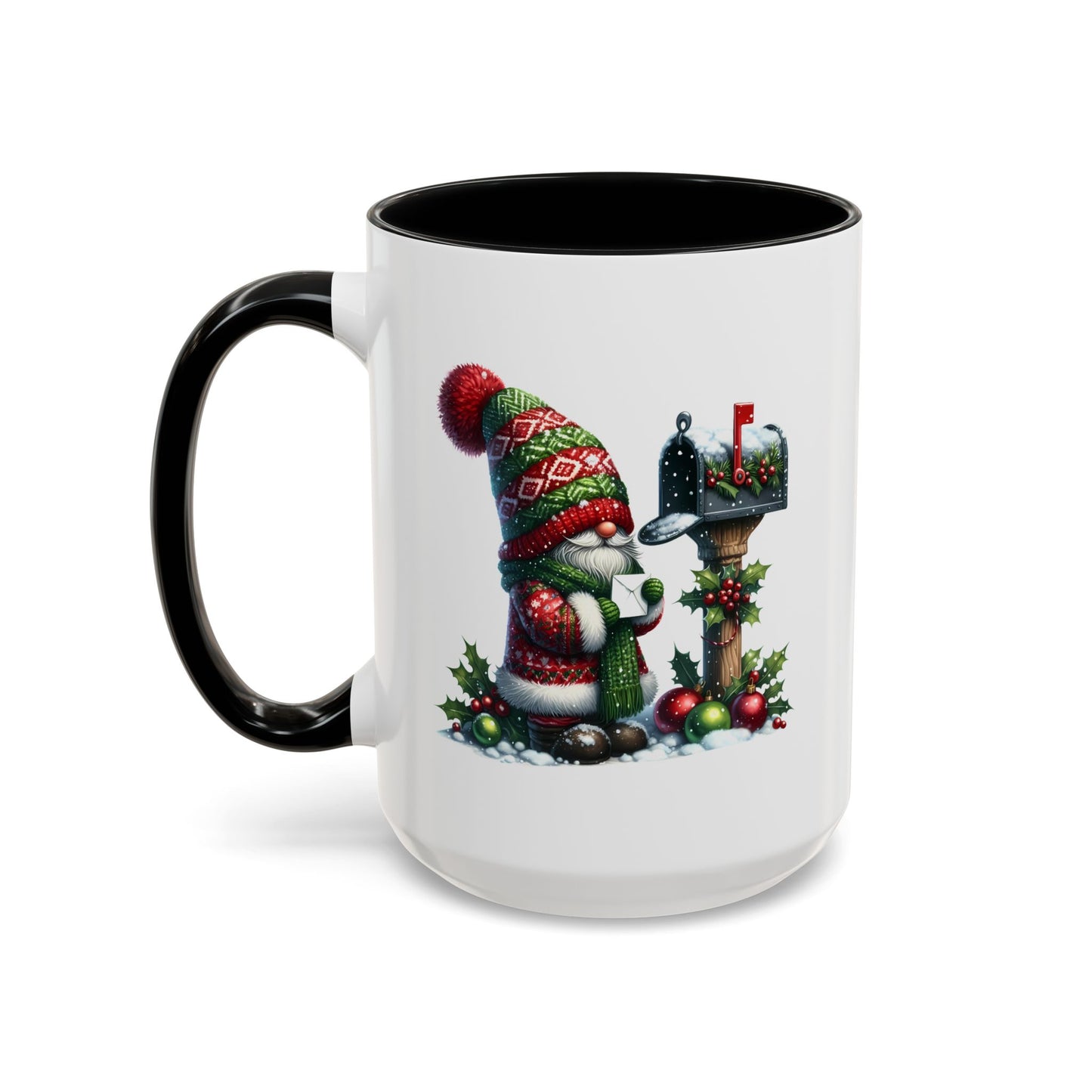 Christmas Mug - Gnome and Mail