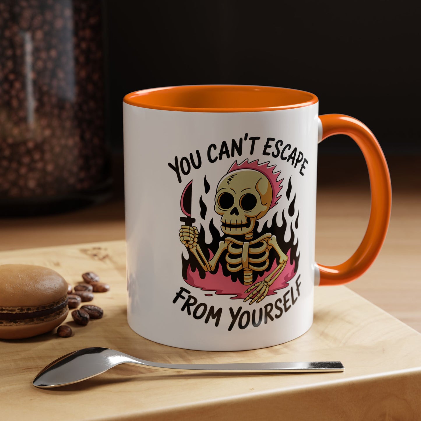 Halloween Mug - You Can't Escape From Yourself