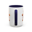 Christmas Mug - Gingerbread Man Green Bow