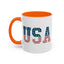 4th of July Mug - USA American Flag