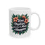 Motivation Mug - Stay Positive Work Hard Make It Happen Flowers