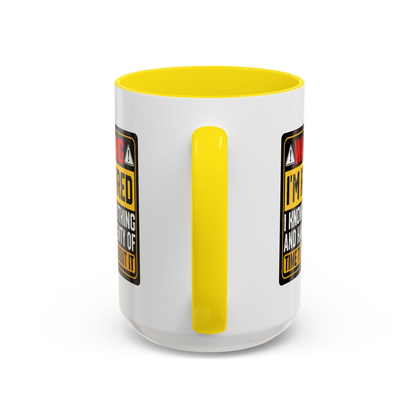 Office Mug - Warning I'm Retired