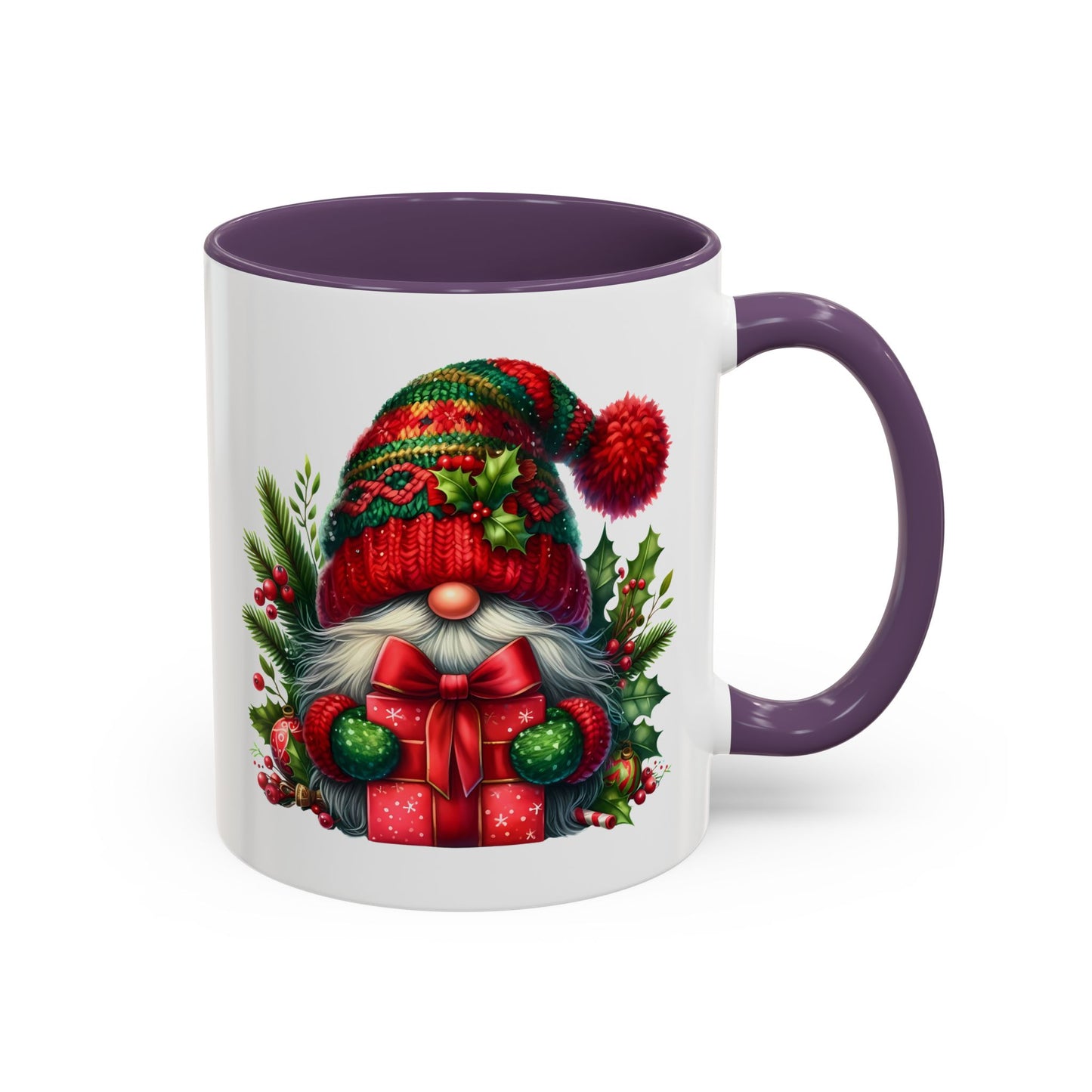 Christmas Mug - Gnome with Wrapped Present