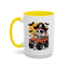 Halloween Mug - Driving Skeleton Pirate