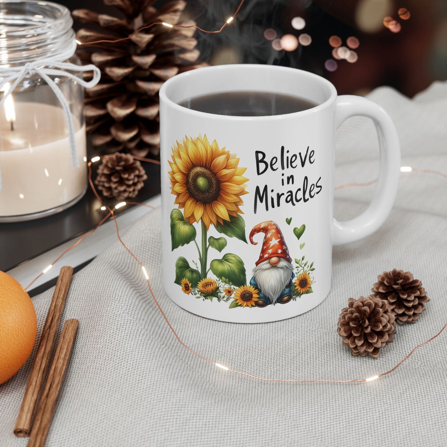 Motivation Mug - Believe In Miracles
