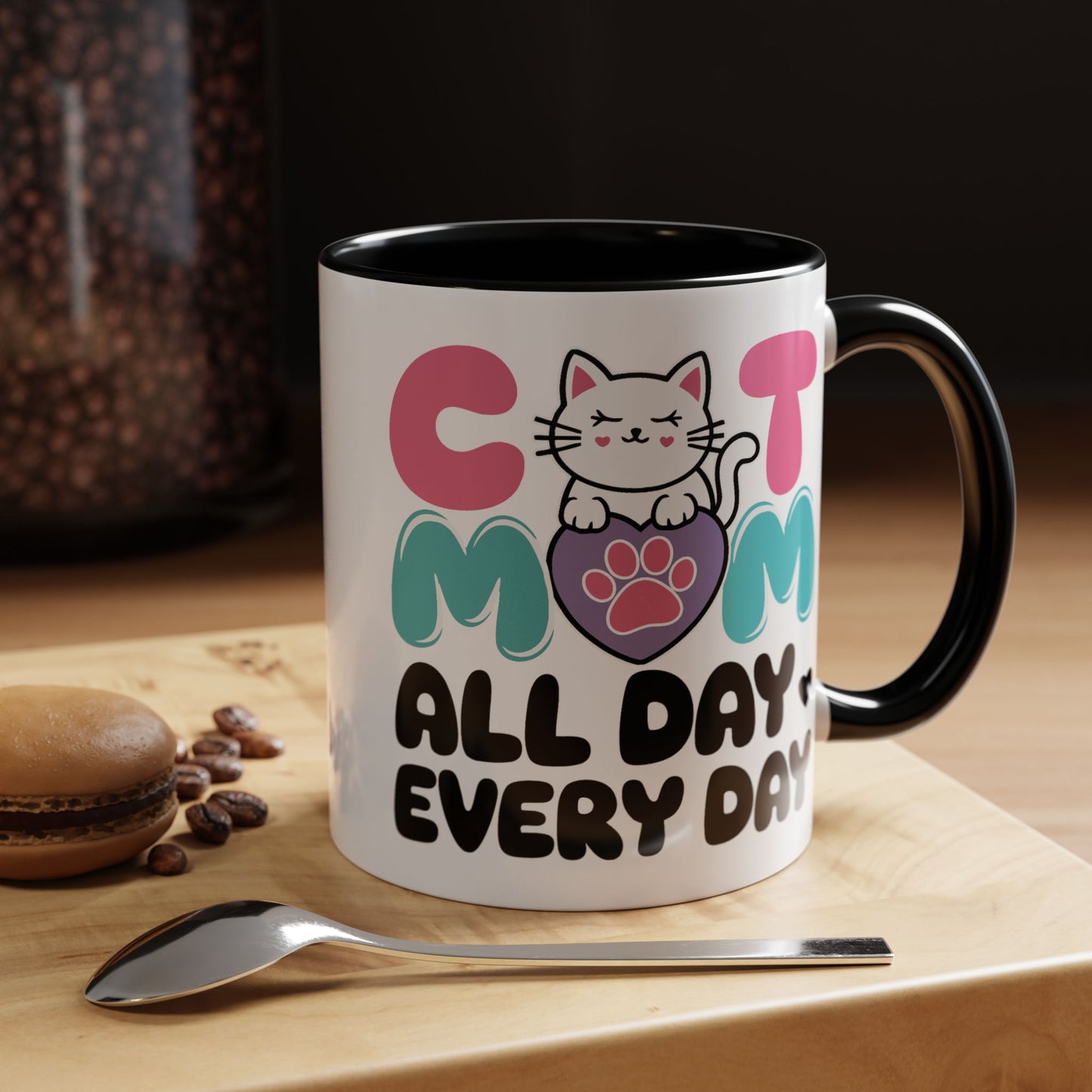 Animal Mug - Cat Mom All Day