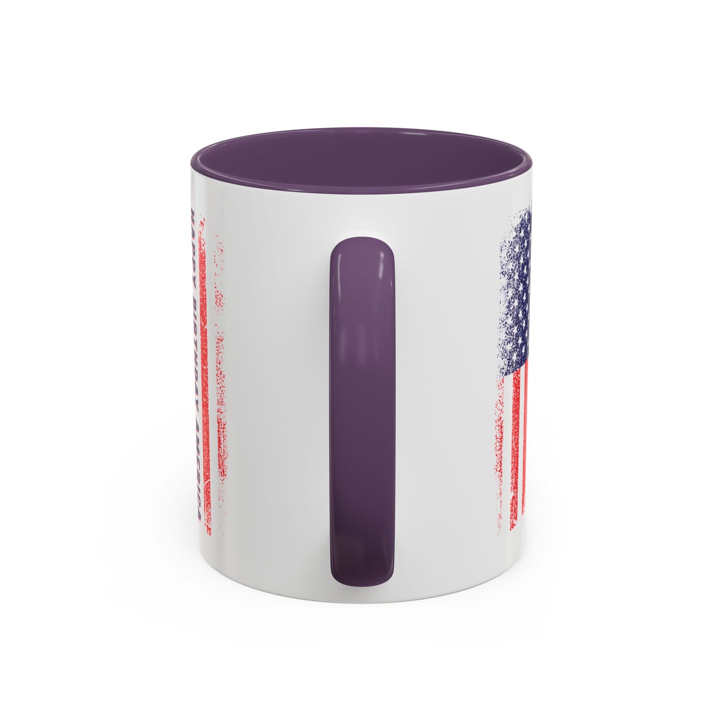 4th of July Mug - Happy Birthday America Flag